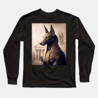 Egyptian Gods - Anubis Long Sleeve T-Shirt